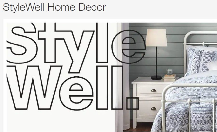 Home Depot private label brand StyleWell