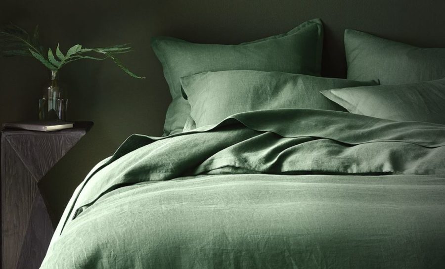 Crate & Barrel sustainable bedding